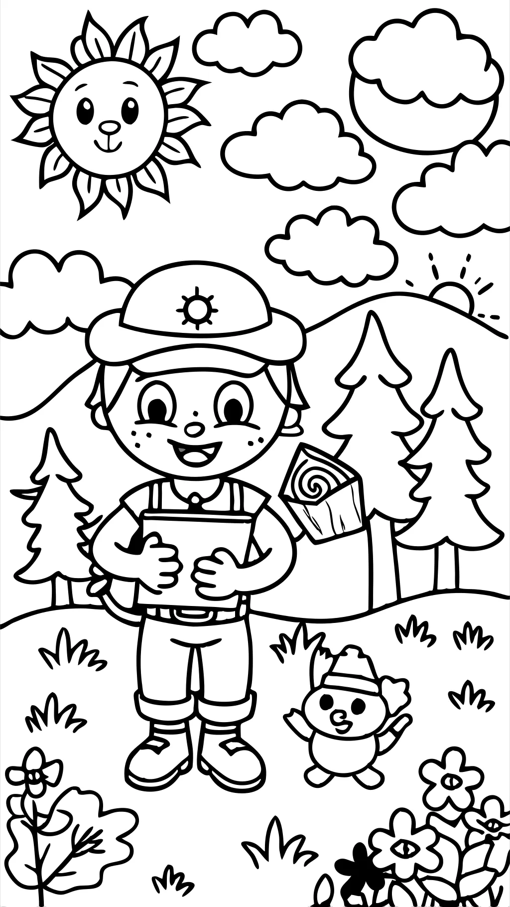 jax coloring page